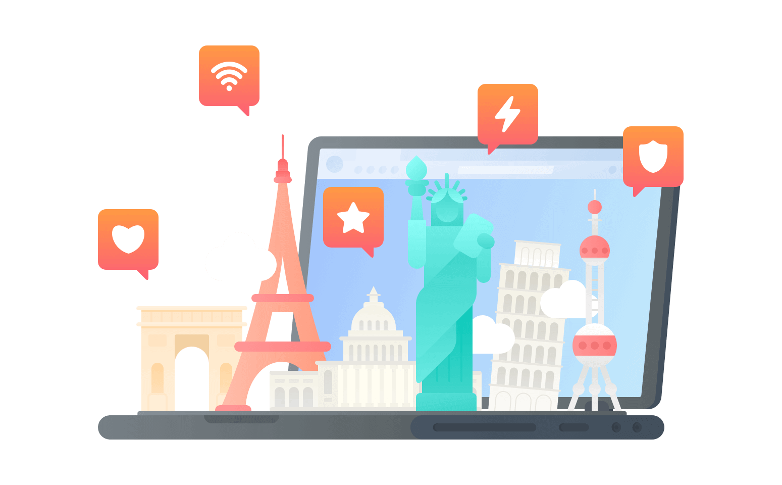 海外翻回国VPN - 亮讯加速器